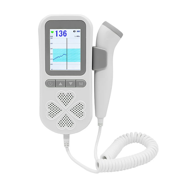 Doppler para el hogar, Monitor portátil de frecuencia cardíaca para bebé  embarazada, 3,0 MHz, medidor de embarazo, Detector de ultrasonido de sonido  Fetal - AliExpress
