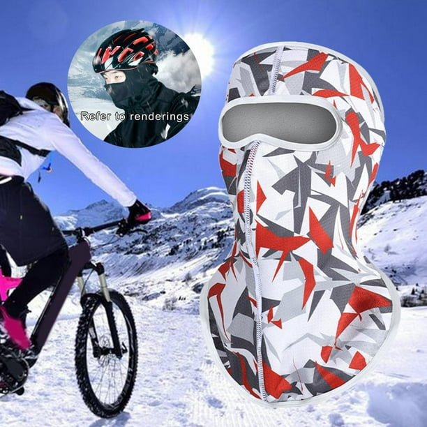 Comprar Pasamontañas al aire libre para hombre, máscara de esquí para  motocicleta, protección facial completa a prueba de viento y cuello cálido