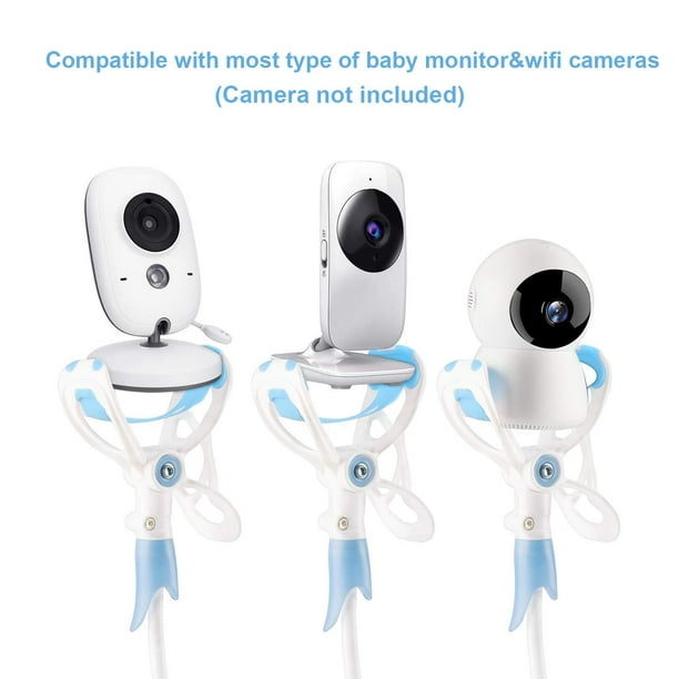 Pack de 2 soportes flexibles para cámara de vigilancia de bebé