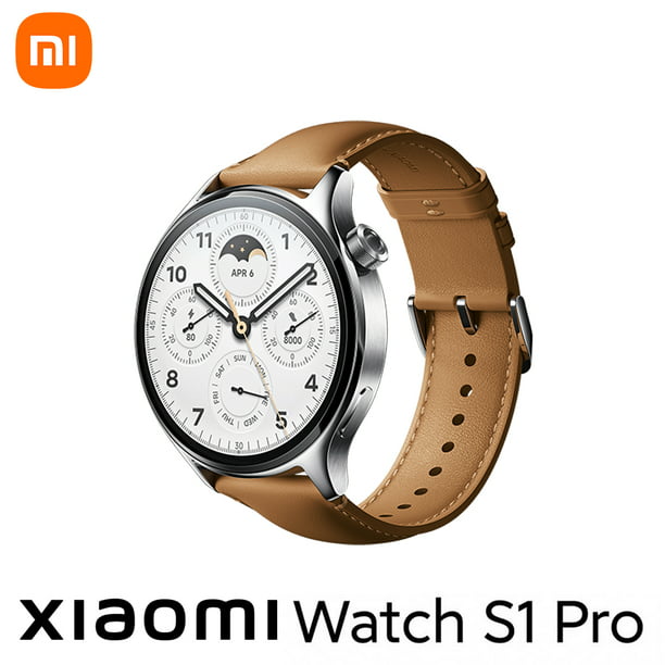 Xiaomi Watch S1 Pro Sports Smart Watch 1.47 '' Pantalla AMOLED 5ATM Prueba  de agua Carga rápida 100+ Meterk Silver