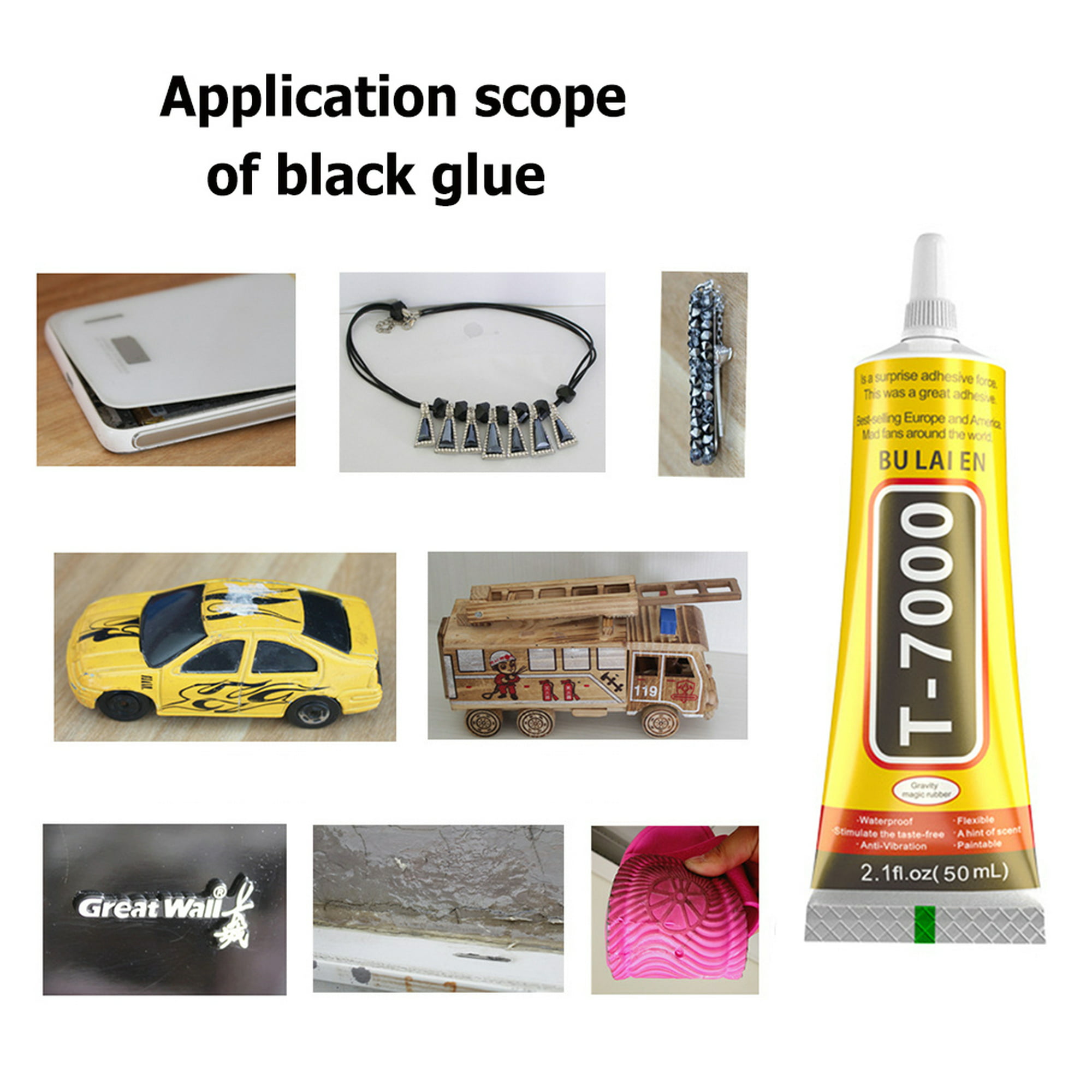 BU LAI EN T7000 pegamento de contacto negro, adhesivo de resina epoxi para  reparación de pantalla LCD móvil, 15ML, 50ML, 110ML - AliExpress