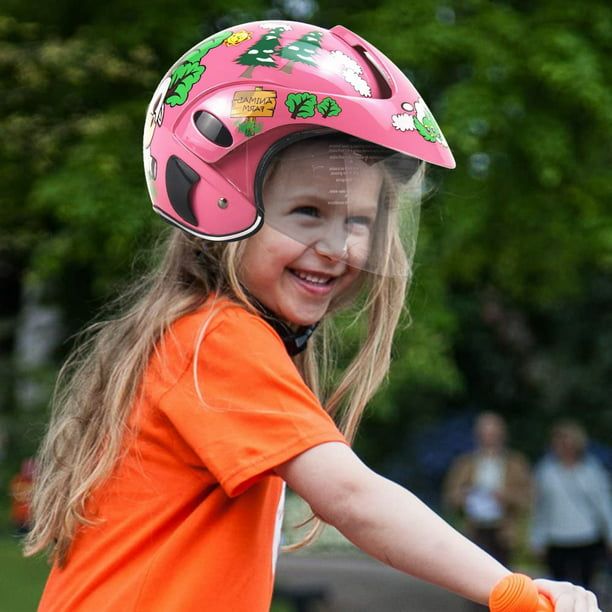 Casco de bicicleta para niños Casco de moto para niños Casco de protección  de seguridad para niños de 2 a 8 años