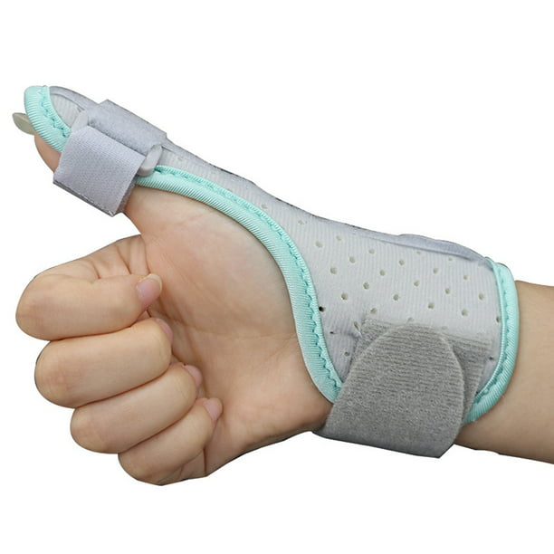 Healifty Férula de dedo para la muñeca y el pulgar, férula para el pulgar  para la mano derecha e izquierda, estabilizador de pulgar con soporte para