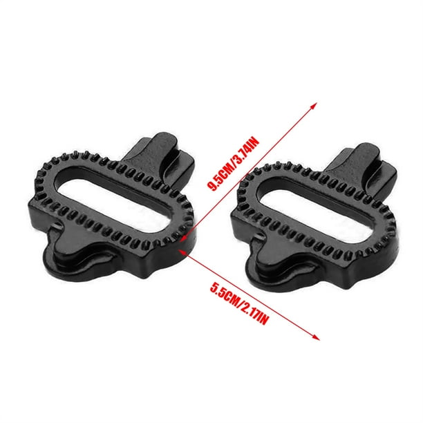 Pedales de bicicleta estática compatibles con tacos Shimano SPD y