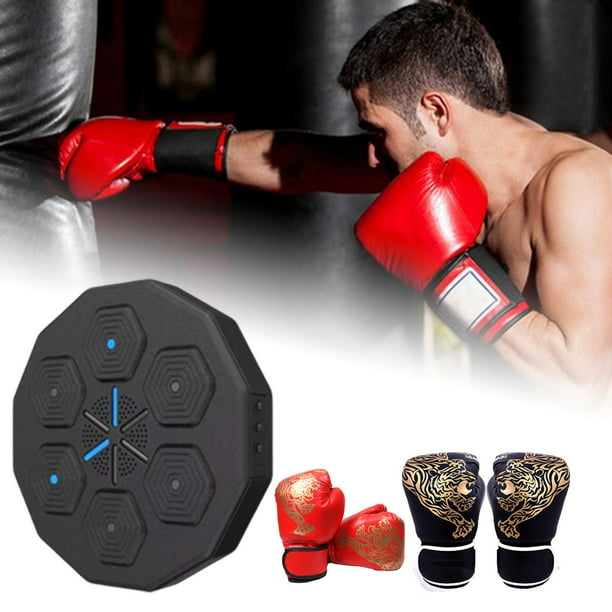 Máquina de boxeo de música,Máquina de boxeo musical con guantes de boxeo  Sunnimix Máquina de boxeo de música