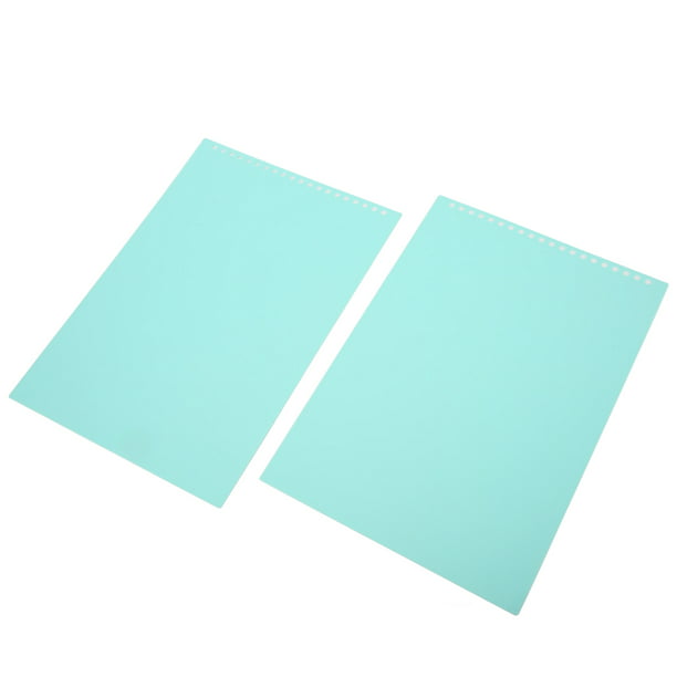 Sheet Protectors, Detachable 20 Sheet Colored Paper Protector Sheets A4 20  Holes Frosted Translucent ANGGREK Otros