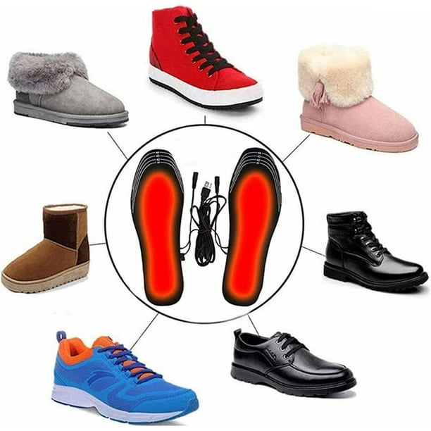Suela calefactora, Plantillas térmicas para botas de esquí recargables por  USB, plantillas térmicas eléctricas para hombres y mujeres esquí esquí  Gafas de esquí