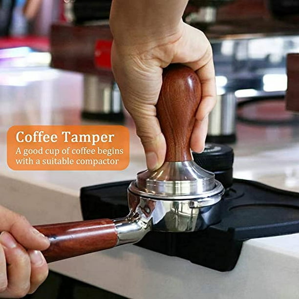 ER Prensa de café, prensa de café, prensa de café de acero inoxidable con  cojín de silicona, juego de prensa de café de diseño, prensa de café para  amantes del café Rojo