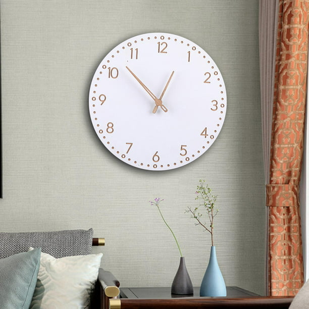 Reloj de Pared Modernos Reloj de Péndulo Grandes Wall Clock Reloj Pared  Cocina Originales Reloj de Pared Silencioso Estilo nórdico Relojes de Salon
