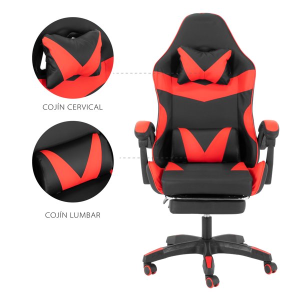 Silla Gamer Ergonomica Onof Reclinable Escritorio Giratoria