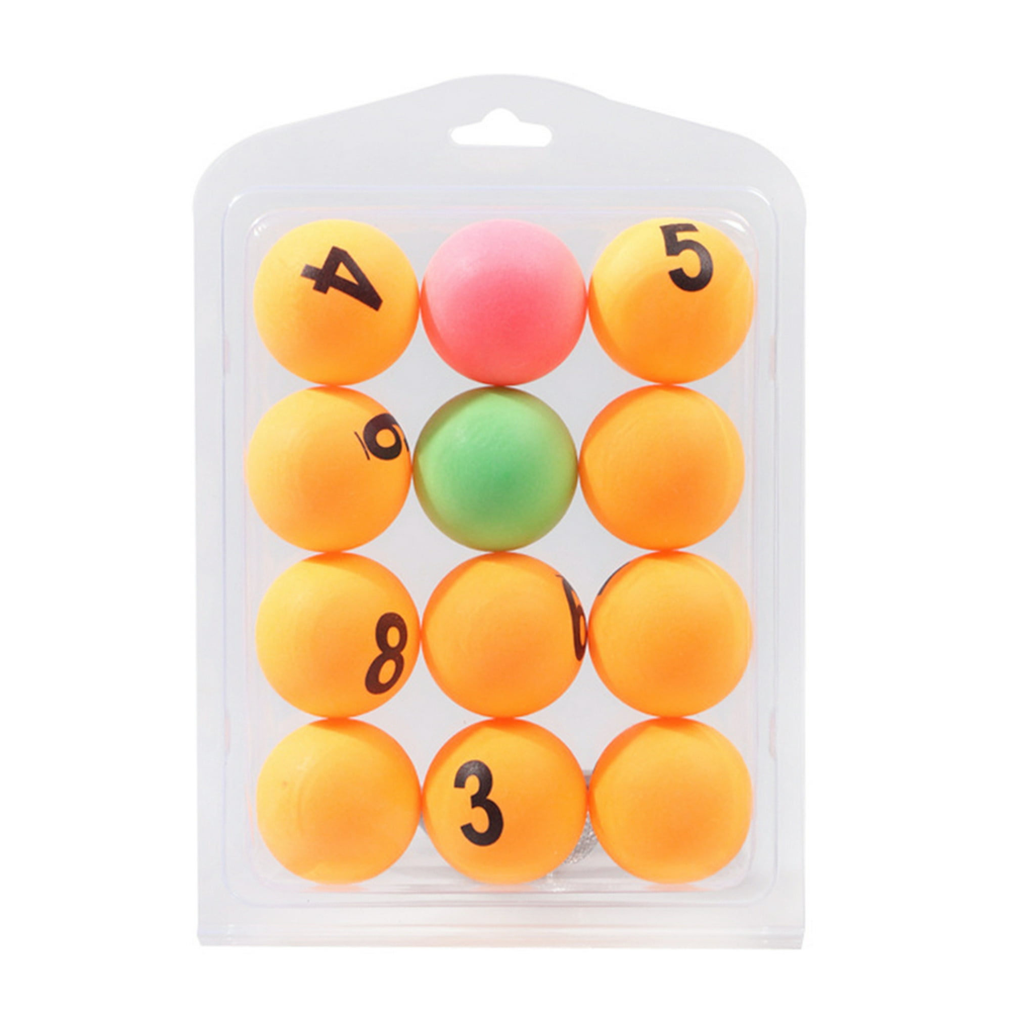 12 bolas de ping pong pelota de tenis de mesa de 16in bolas de plástico de  colores para decoración de fiestas actividades de aprendizaje clase – Yaxa  Costa Rica