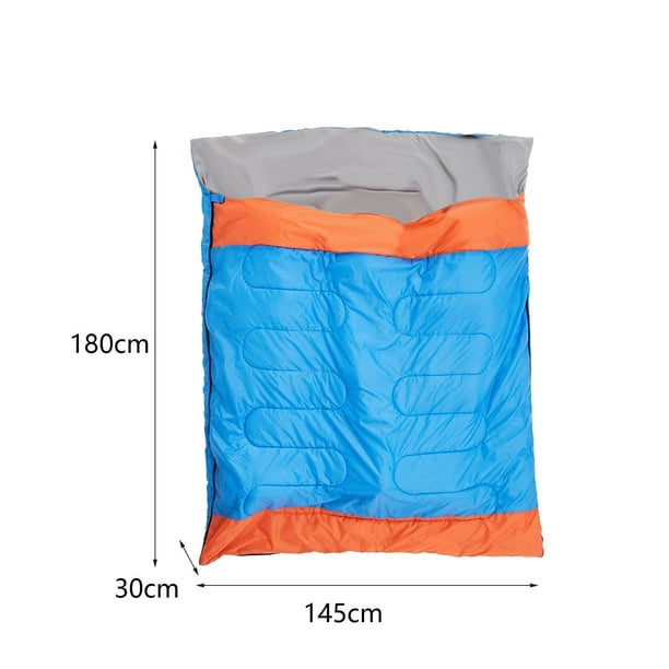 Sacos de dormir de invierno de 0 grados para adultos que acampan (450 g/m²)  – Rango de temperatura (5 F – 32 F) – Saco de dormir portátil impermeable