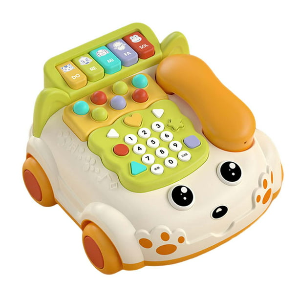 Teléfono de juguete para bebé, teléfono de simulación, juguetes de