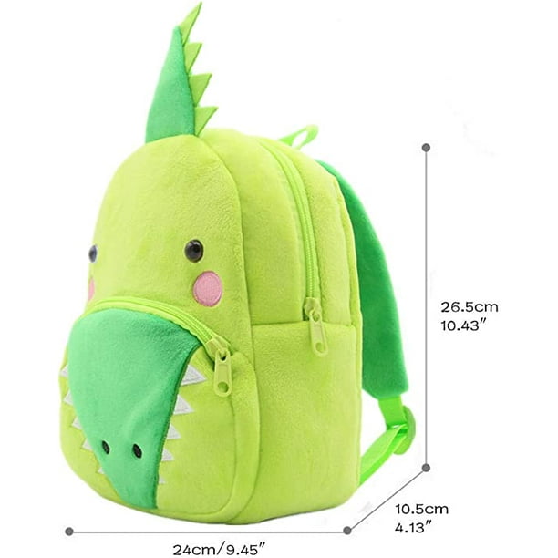 Mini mochila infantil de cocodrilos para niños y niñas, preescolar, mochila  para estudiantes, mochila de viaje, Kawaii Cocodrilos De Dibujos Animados