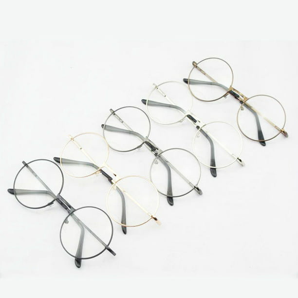  yqs Gafas de lectura, gafas redondas vintage, lentes