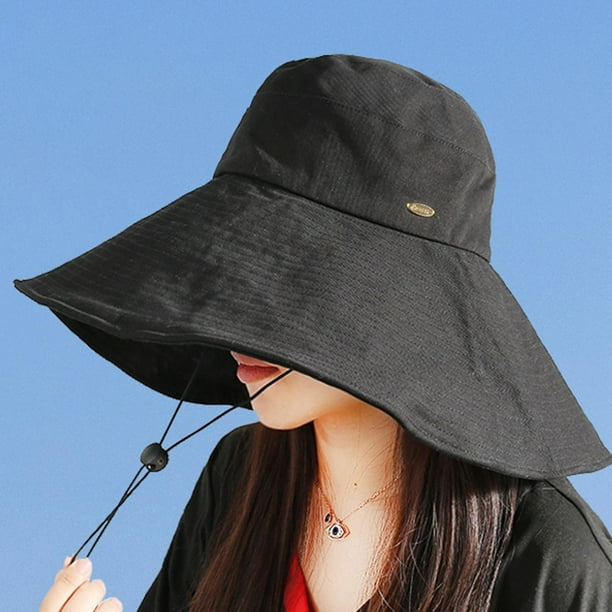 Sombrero para mujer, sombreros de visera, gorras de , sombrero de visera  plegable con protección sor, sombreros , Soledad Sombrero de sol para mujer