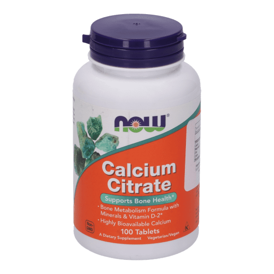 Citrato de calcio Now Calcium Citrate 100 Tabletas Dprisa Calcium ...