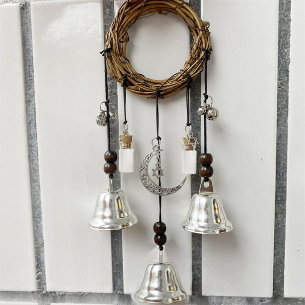 Campanas de Retro, campanillas campanas colgantes, de ratán relajante de 8cm para pomo d shamjiam Carillón de de bruja | Bodega Aurrera en