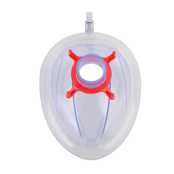 máscara de reanimación inflable mascarilla facial accesorios para aparatos de respiración simples tipo 4 niños vobormx