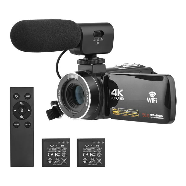 Video Camera Camcorder HD Cámara Videocámara Digital Con Control Remoto  Nuevo