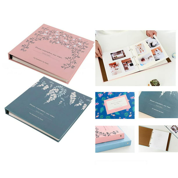 Álbum de fotos para álbum de recortes, álbum autoadhesivo hecho a mano  familiar DIY, nuestro libro de do jinwen Álbum de fotos autoadhesivo
