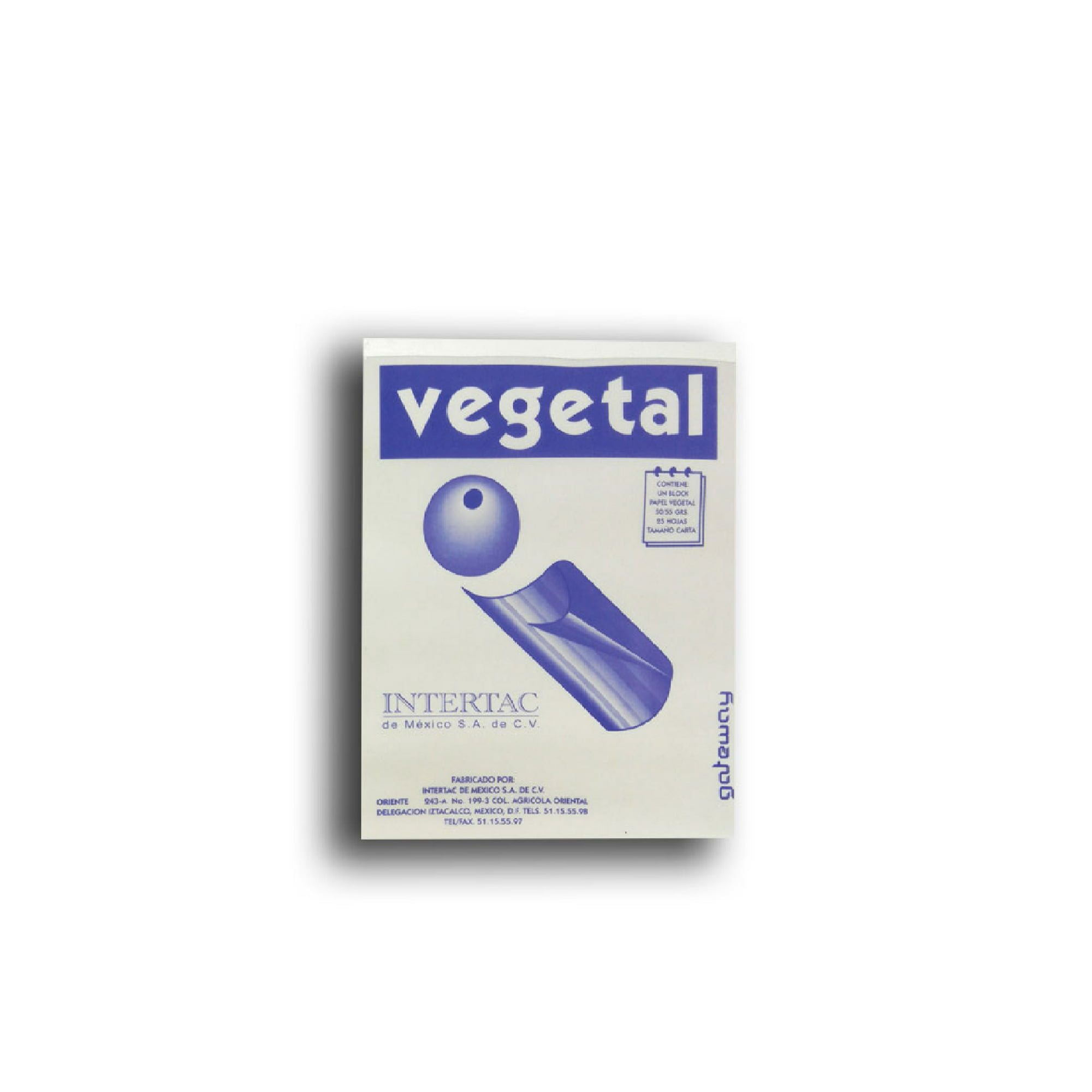 Calco Papel Vegetal Block 25H 55gr Carta – Dismart GT