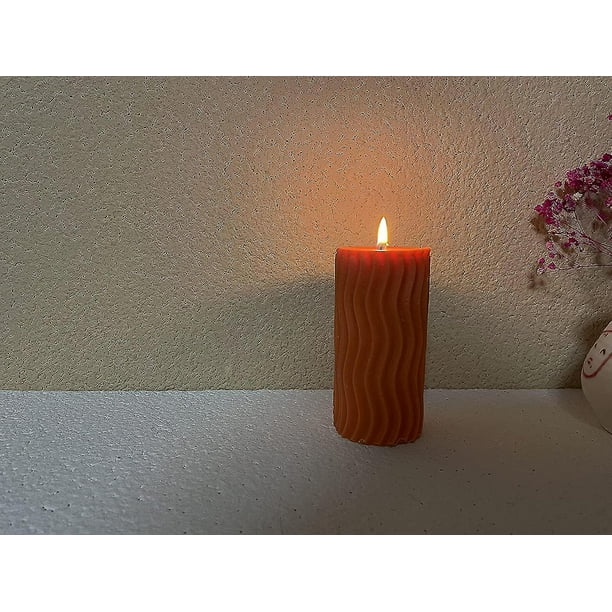 Moldes para hacer velas DIY pray 7,5*7,5*15,5 cm, tamaño grande, plástico  decorativo para el hogar, lz70b - AliExpress
