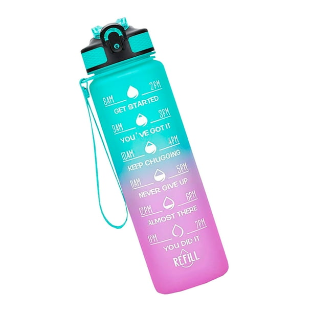 Petfu Botella Agua Deporte 1,5 Litros Water Bottle Con Filtro,Sin