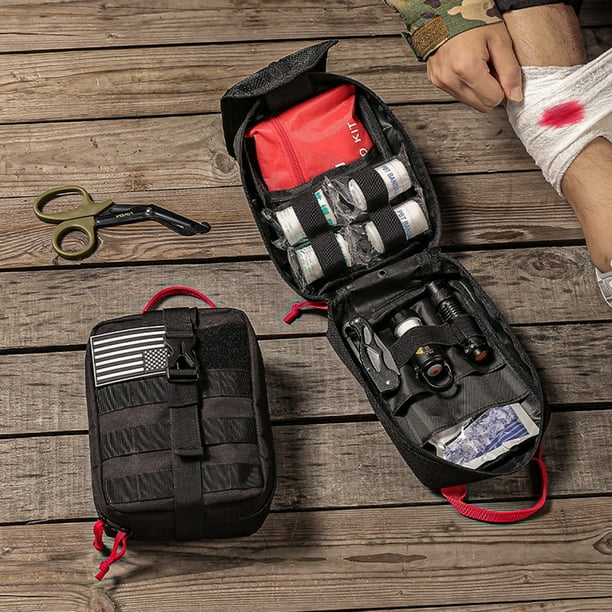 Kit de Supervivencia de Emergencia, Mochila de Supervivencia de Emergencia  Auxilios para Acampar, Hacer Senderismo al Aire Libre