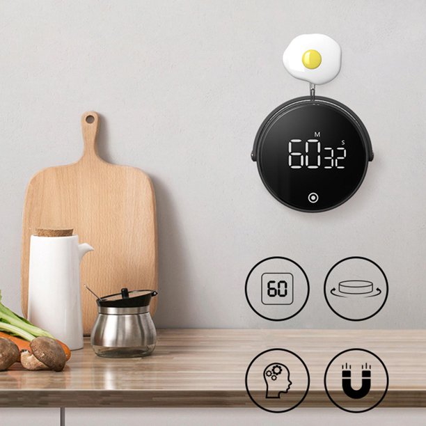 Compra Temporizador de Cocina Digital con Pantalla LCD Grande, Cronometro  Mesa,Reloj Temporizador Cocina Digital con Alarma Fuerte(Azul) en