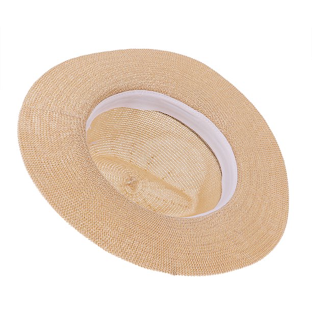 Sombreros de paja unisex Sombreros para el sol de Panamá Visera para el sol  Protección de moda Pya Boho Sombrero para el sol de para , beige 2 Soledad  Sombrero Ala Ancha