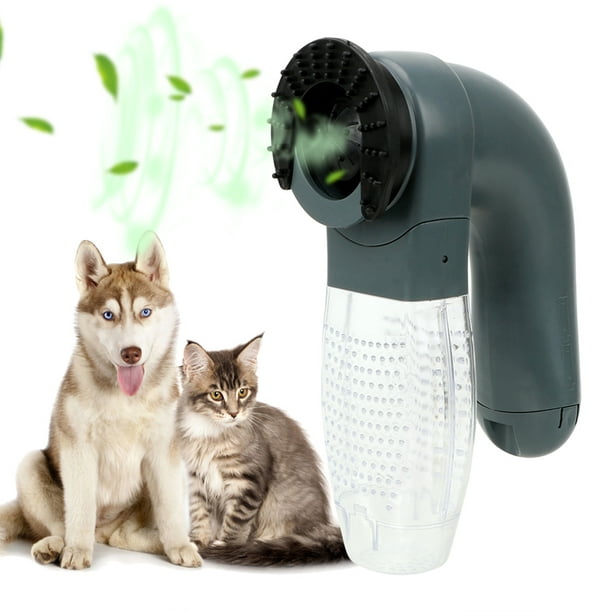 Aspirador de pelo para mascotas, cobertizo para perros y gatos, cepillo de  aseo, peine, recortador Sincero Electrónica