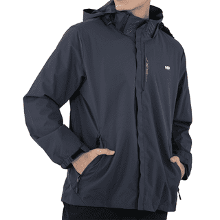Abrigo de lluvia sólido para mujer, chaquetas baratas al aire libre,  impermeable, resistente al viento, con capucha