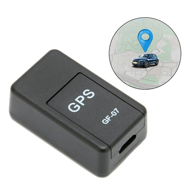 Mini Localizador Magnético Belug Con Gps En Tiempo Real En Maps Color Negro  Para Autos