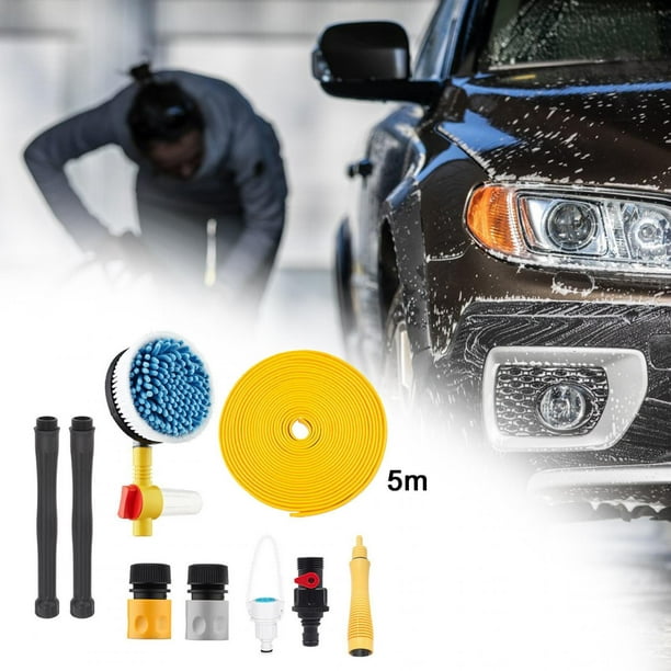 de cepillo giratorio pa autos Limpiador de de rápida adecuado para la  limpieza de vidrios de automóviles Zulema Cepillo de lavado rotatorio de  coche