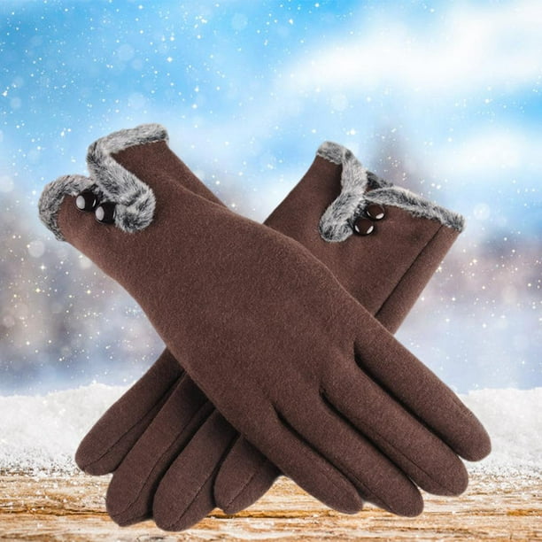 Guantes de pantalla táctil a prueba de agua, resistentes al viento,  térmicos de invierno para hombre Zulema guantes de esquí de nieve a prueba  de agua