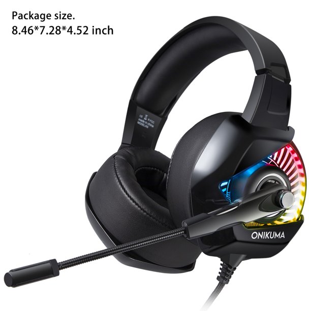 Headset Onikuma K1. Auriculares gaming con micro, conexión