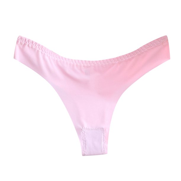 Gibobby Tangas de mujer ilusion Ropa interior de mujer Bragas de bikini  elásticas sexy Cintura Tanga(Rosa,Talla única)