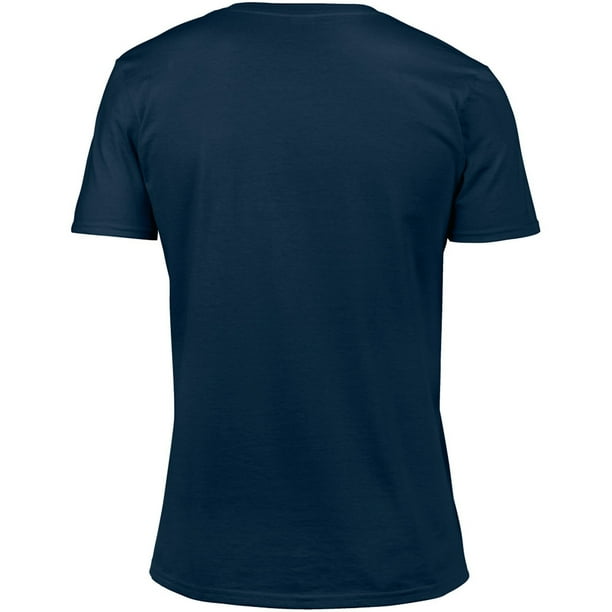 Camiseta gildan activewear manga azul, azul real, camiseta, azul, azul  marino png
