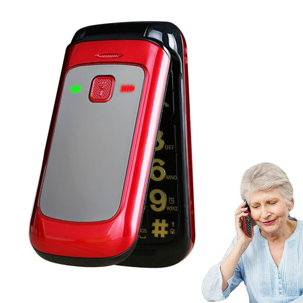 Teléfono Celular Para Personas Mayores Ancianos Simples Niños Teléfonos Con  Botones Grandes Equipo Comunicador Accesorio De Comunicación Dispositivos  Parlantes Methold EL017950-02