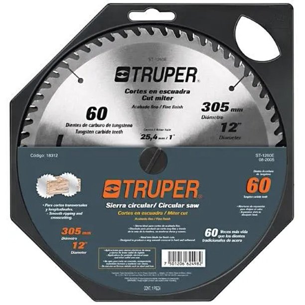 Sierra Circular Electrica 1200w Disco 7 1/4 GUTSTARK 4500 RPM Madera