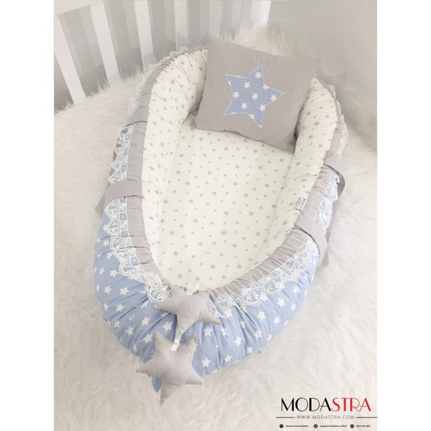 Babynest-cama nido de bebé recién nacido, cuna portátil, cama de viaje,  salonu, cojín de almohada pa Fivean unisex