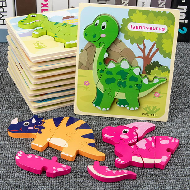 ZEYUSI Rompecabezas magnéticos para niños de 3 a 5 años, regalos de 84  piezas, rompecabezas para niños de 4, 5, 6 años, rompecabezas de  dinosaurios