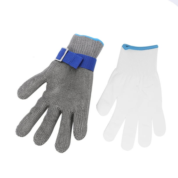 Guantes De Carnicero De Mal Resistente A Prueba De 1 Par. Sunnimix Guante a  prueba de corte