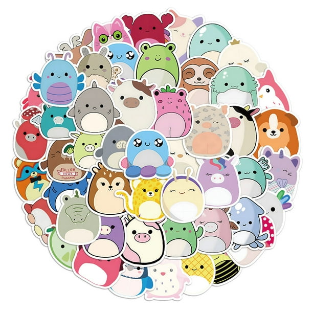 Pegatinas Kawaii para álbum de recortes de animales, pegatinas