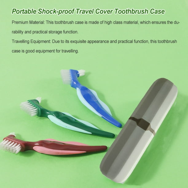  Kit de viaje cepillo de dientes : Salud y Hogar