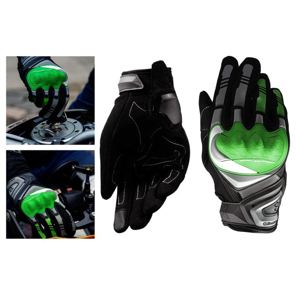 Hombre Mujer Guante Moto Moto Motocross Guantes textiles XXL Sharpla Guantes  de moto