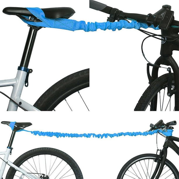 Cuerda De Remolque Para Bicicleta Para Niños Azul