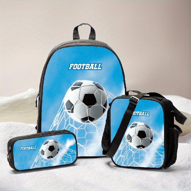 Mochila Escolar Espalda Fútbol Niños Nene Varon 12 P Jardín