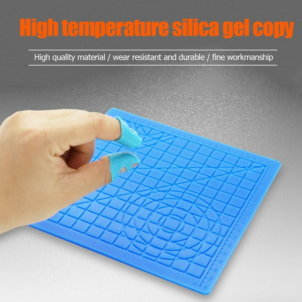 Filamento de bolígrafo 3D con alfombrilla de diseño de silicona y libro de  plantillas compatibles con 11 plantillas, repuestos de plástico PLA de